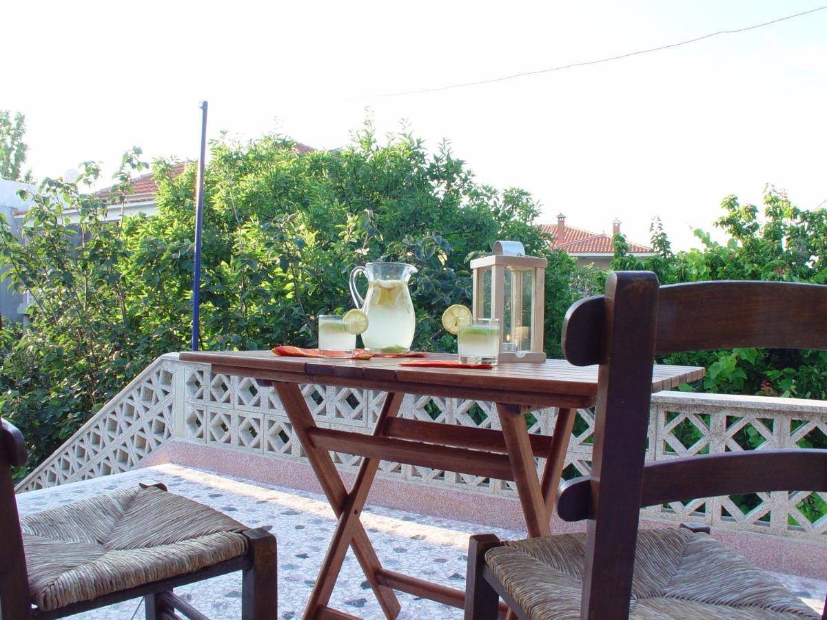 La Skala Eressos Holiday Apartments ภายนอก รูปภาพ
