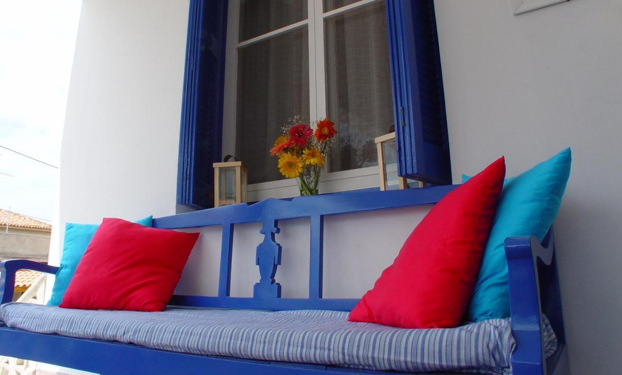 La Skala Eressos Holiday Apartments ภายนอก รูปภาพ